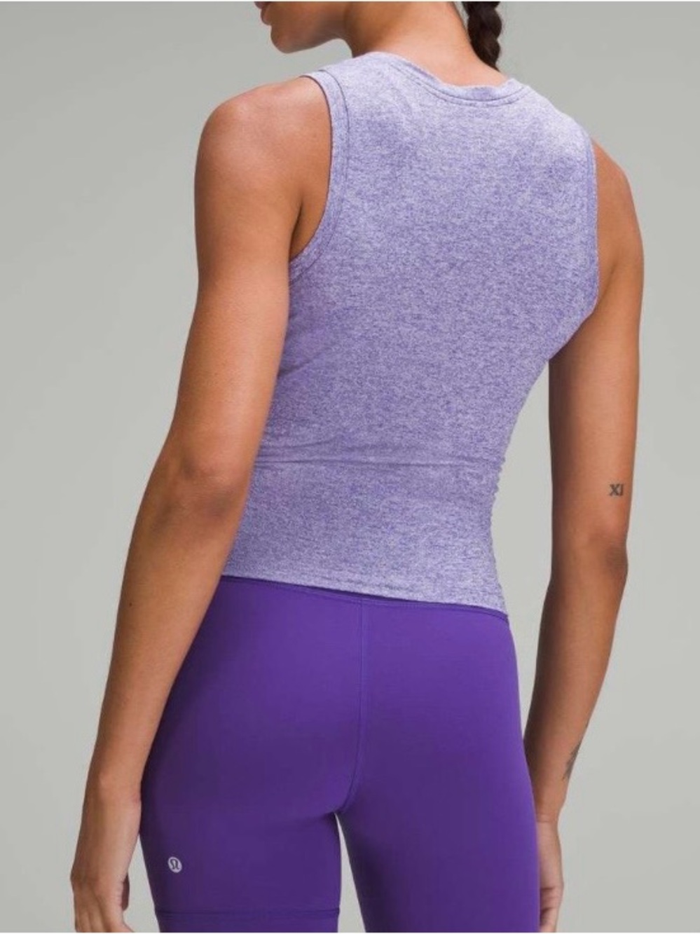 🌸Used LICENSE TO TRAIN  TANK TOP-EXCELLENT CONDITION-
Heathered Petrol Purple